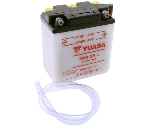 Batterie 6V 6Ah YUASA 6N6-3B-1
