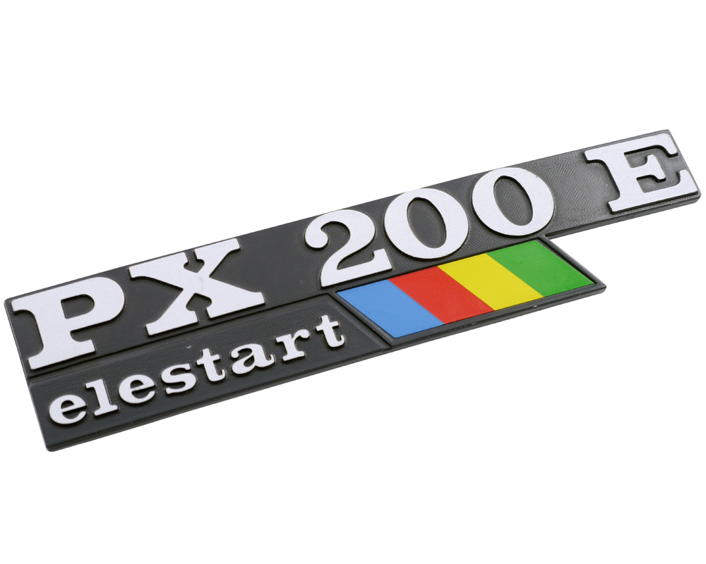Schriftzug PX200E elestart