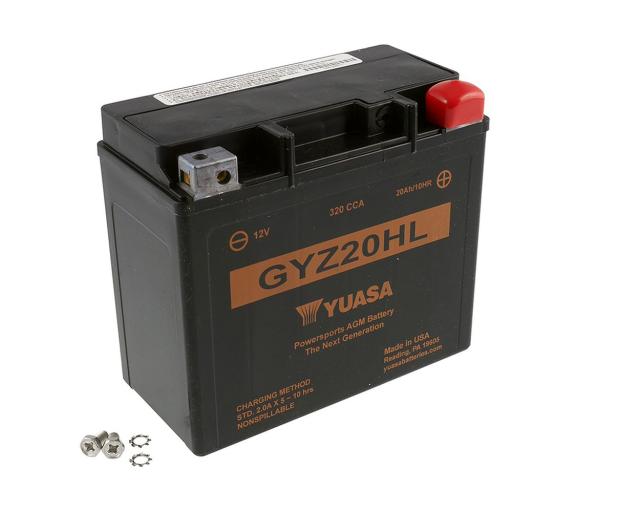 Batterie 12V 20Ah YUASA GYZ20HL (wartungsfrei)
