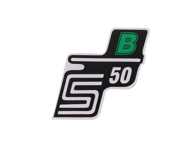 Schriftzug S50 B 2EXTREME grün