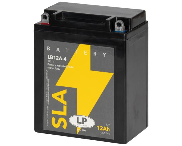 Batterie LANDPORT MS LB12A-4 12V 12Ah, 135x80x160mm