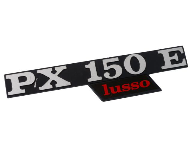 Schriftzug PX 150E Lusso