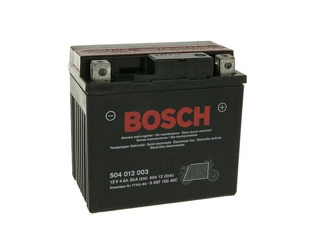 Batterie 12V - 4Ah BOSCH YTX5L-BS