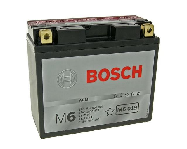 Batterie 12V - 12Ah BOSCH YT12B-BS