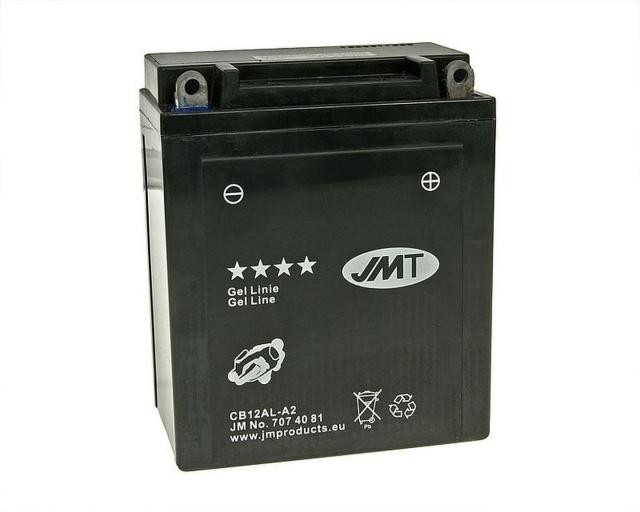 Batterie 12V - 12Ah JMT Gel YB12AL-A2