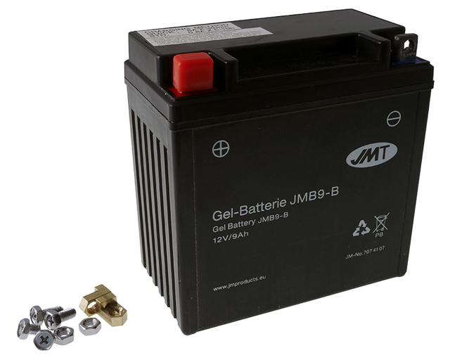 Batterie 12V - 9Ah JMT Gel YB9-B   12N9-4B1