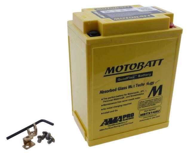 Batterie 12V MOTOBATT MBTX14AU