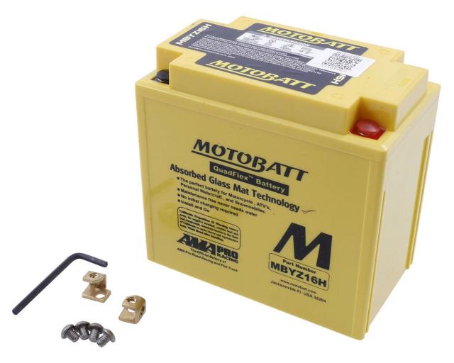 Batterie 12V MOTOBATT MBYZ16H