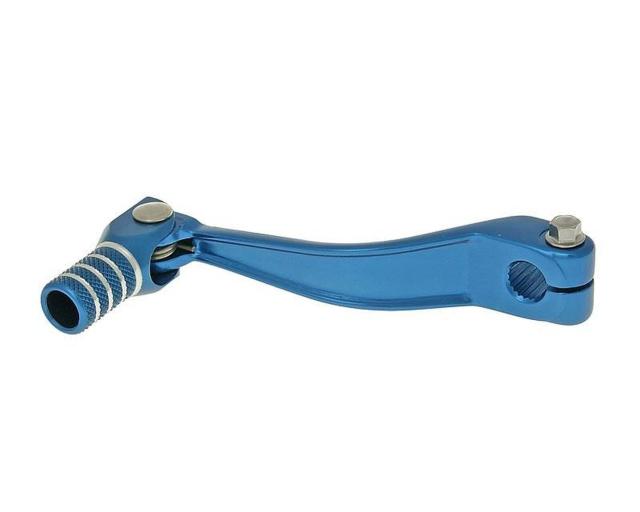 Schalthebel Aluminium blau