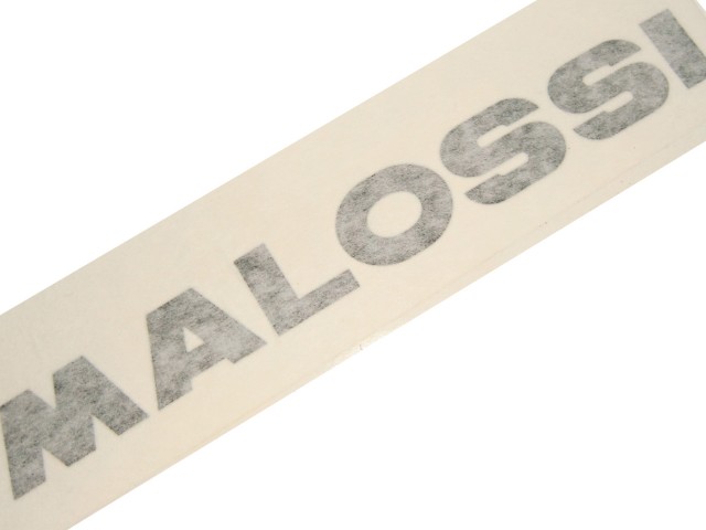 Aufkleber Malossi Schriftzug