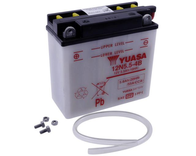 Batterie 12V - 5.5Ah YUASA 12N5.54B