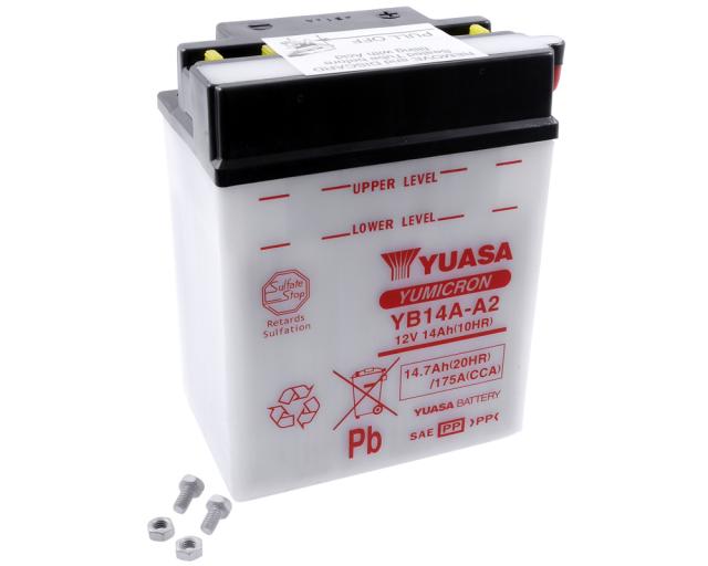 Batterie 12V - 14Ah YUASA YB14AA2