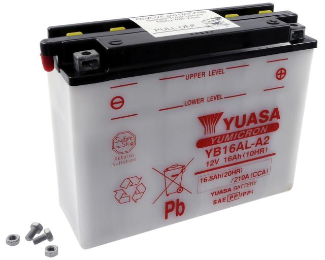 Batterie 12V 16Ah YUASA YB16ALA2