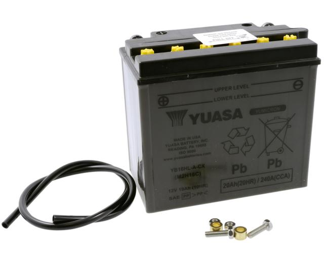 Batterie 12V - 19Ah YUASA YB16HLACX