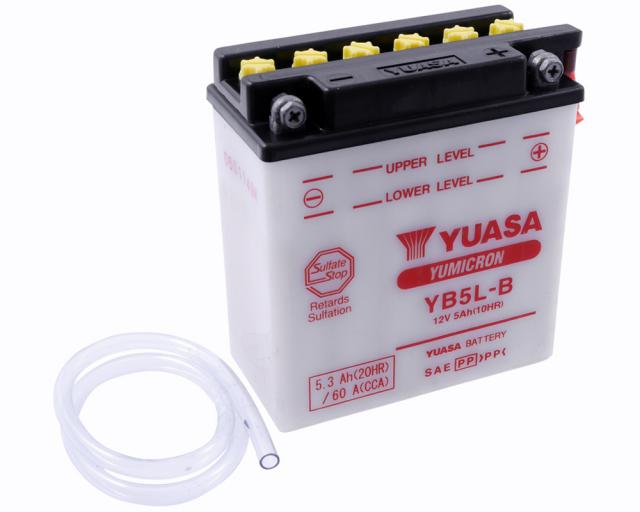 Batterie 12V - 5Ah YUASA YB5LB