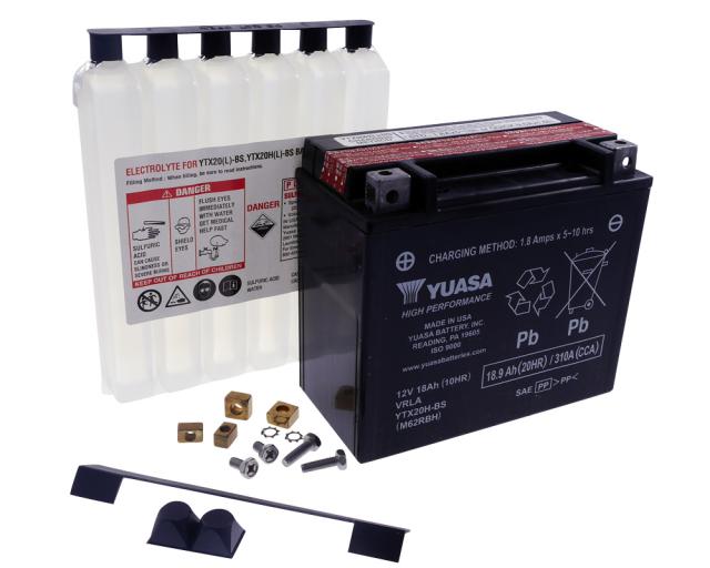 Batterie 12V - 18Ah YUASA YTX20HBS wartungsfrei