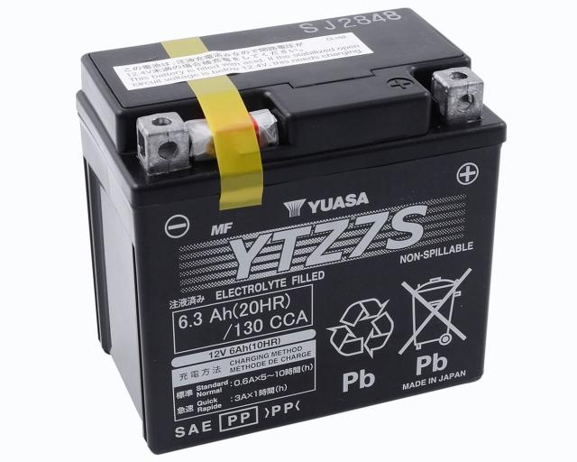 Batterie 12V - 6Ah YUASA YTZ7S wartungsfrei